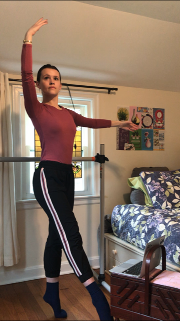 MaryBeth Rodgers, FCLC ’21, uses Camp Quarantine to share the activities that she herself is doing to stay active while staying home. 