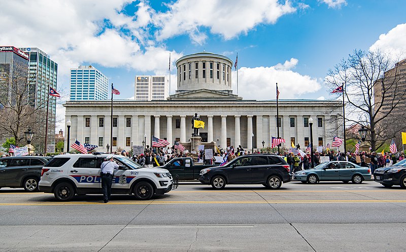 Protest at Ohio Statehouse