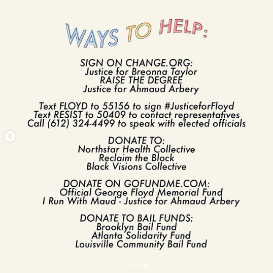 FLOW has shared resources with its social media followers with information on where to donate.