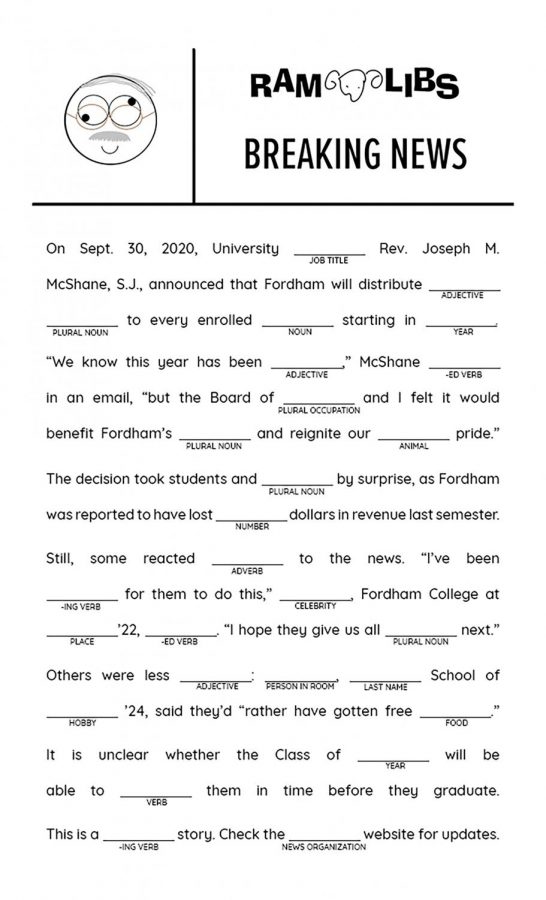blank mad libs puzzle