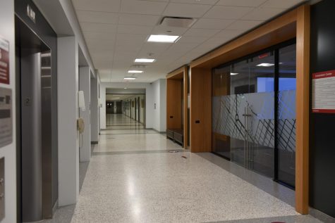photo of an empty hallway
