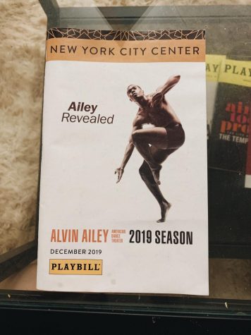 Picture of Alvin Ailey Performance Pamphlet