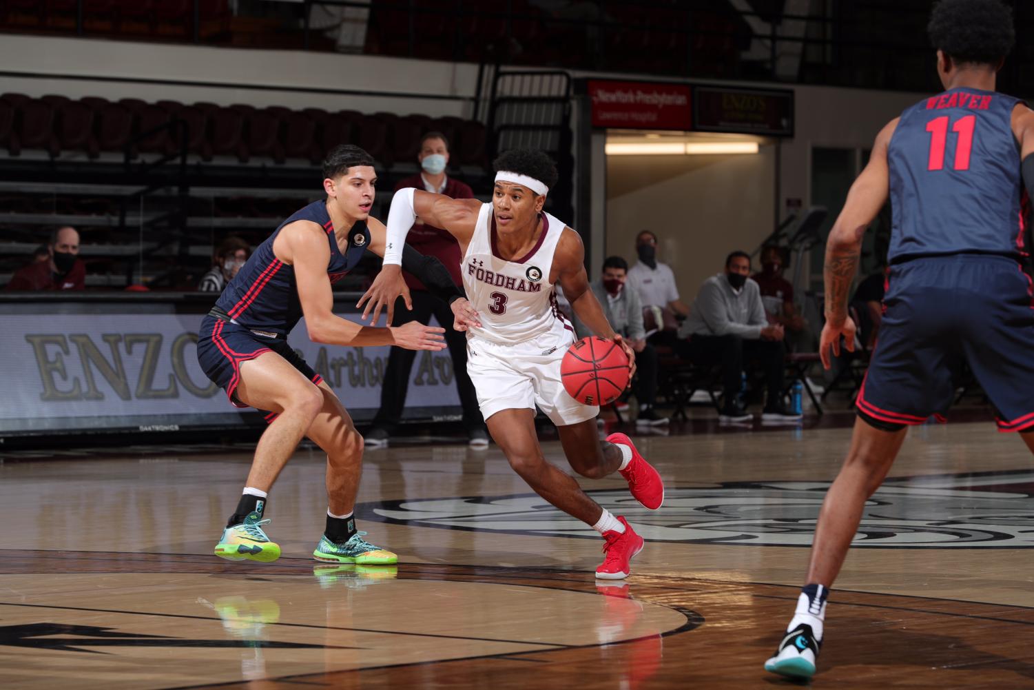 Fordham Men’s Basketball Stuns Dayton for First Win, 55-54 - The Observer