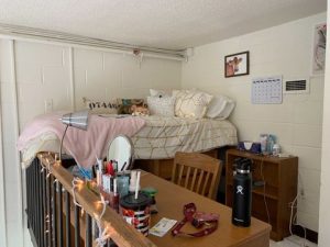 photo of a fordham dorm room for an article about missing items
