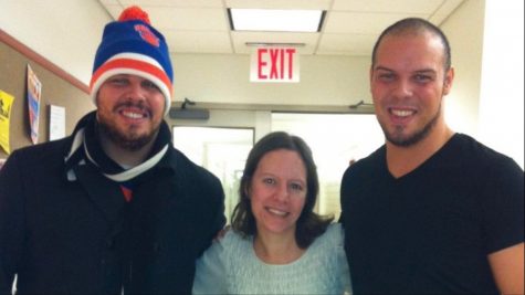 Bryce, Rachel Annuziato, and Chad Davis pose together