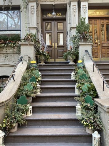 A stoop on the upper west side