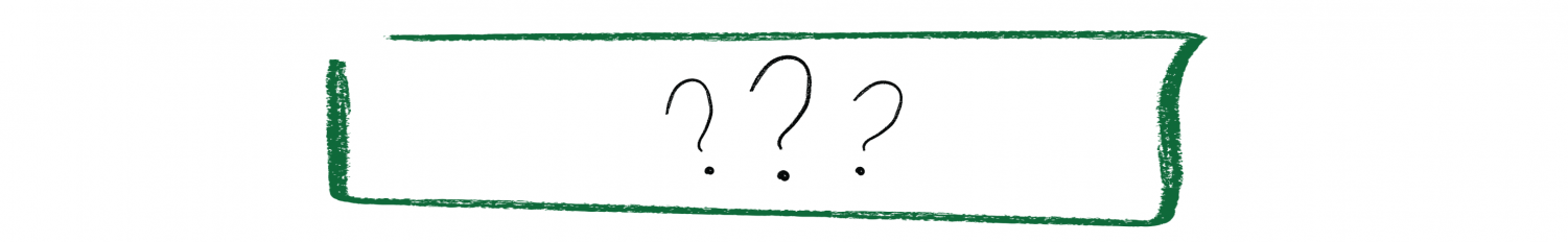 question mark graphic to signify knowing nothing about nightlife and bars