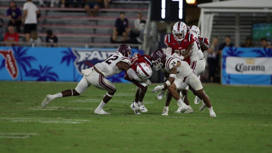 fordham defense in game against Florida atlantic Owls