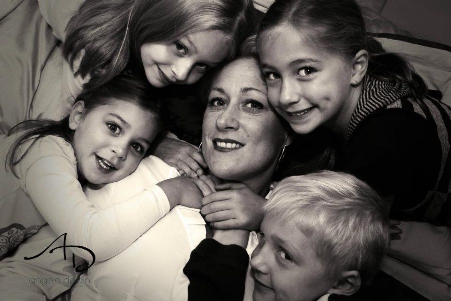Empowered by the love of her children, a mother enters remission; she now celebrates 10 years cancer-free.