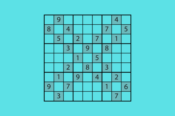 Sudoku, Easy: Oct. 25, 2021