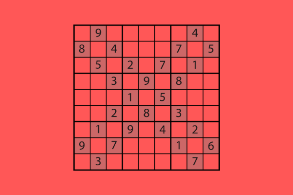 Sudoku, Hard: Oct. 25, 2021