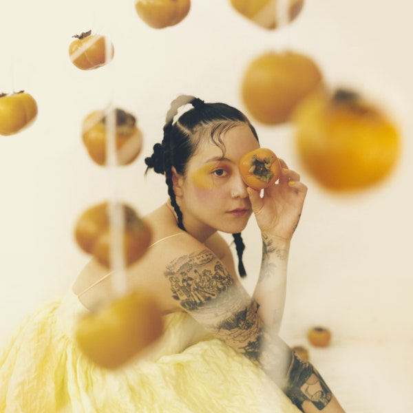 yellow colored cover of japanese breakfast album art jubilee