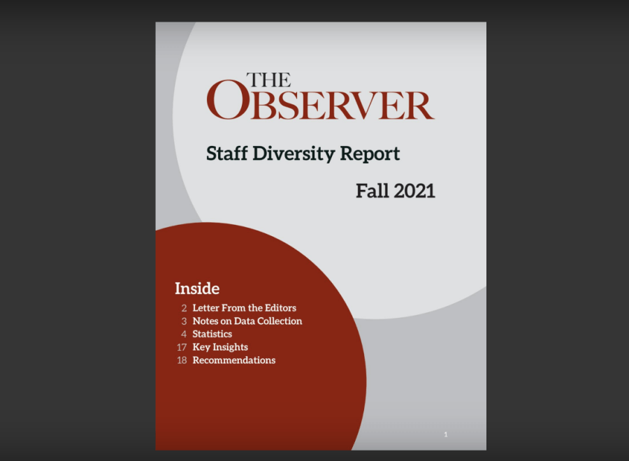 Staff Diversity Report: Fall 2021