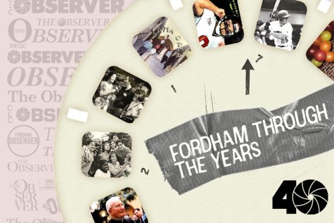 fordham through the years, showing many photos from years gone by