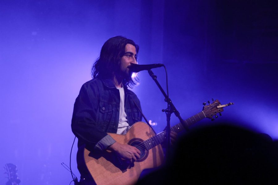 Singer-songwriter Noah Kahan came to New York in early November to promote his second album.