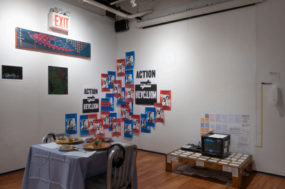 lenah barge's art exhibit at artist conversations
