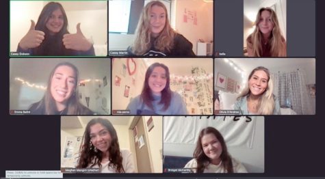 womens network of fordham students on zoom