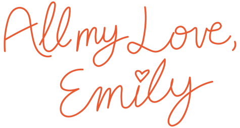 all my love, emily