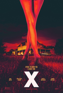 poster of the movie x by ti west