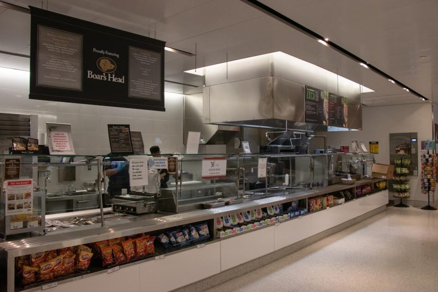 Schmeltzer Dining Room has two new cuisine options: sushi and Mexican stations.