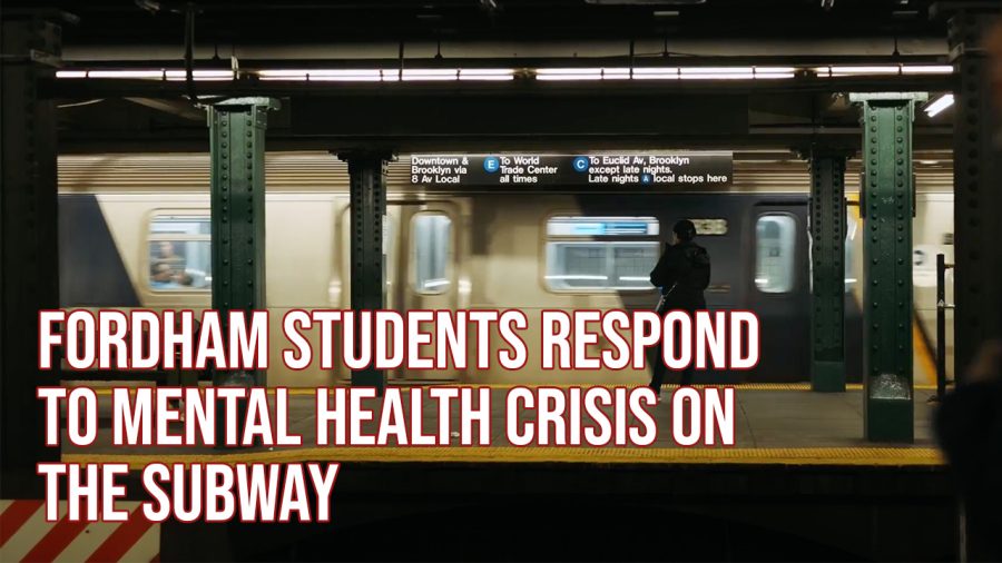 Fordham Students Respond to Mental Health Crisis on Subway