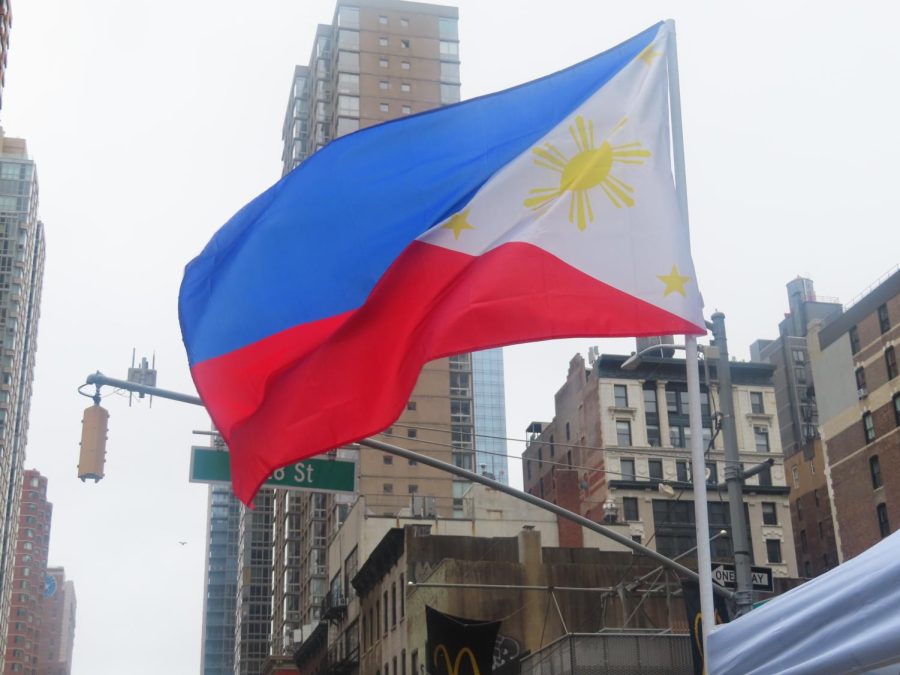 The Filipino flag waved above every tent. According to Augelyn “Augee” Francisco, many people came up to her and asked where the flag was from.  