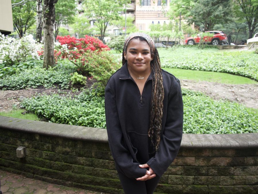 During her time as the student affairs chair, Hutchins worked to create spaces where students can come together and spend time as a community.