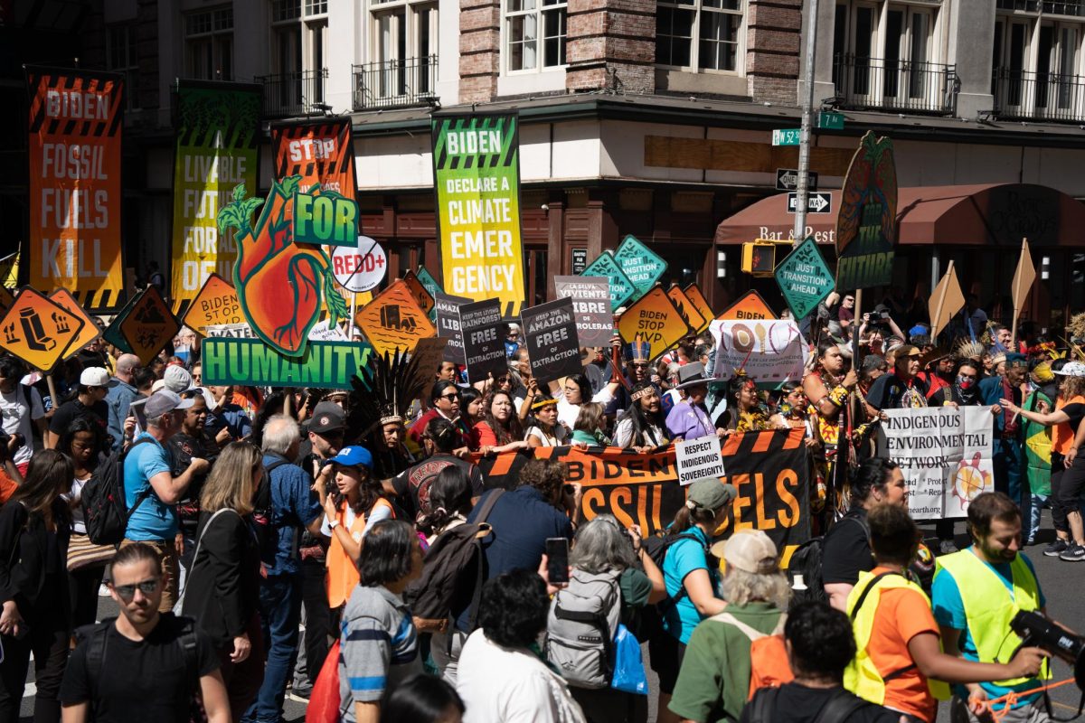 The+protest+drew+thousands+from+across+the+country%2C+including+dozens+of+Fordham+students%2C+to+Columbus+Circle+to+demand+climate+action+