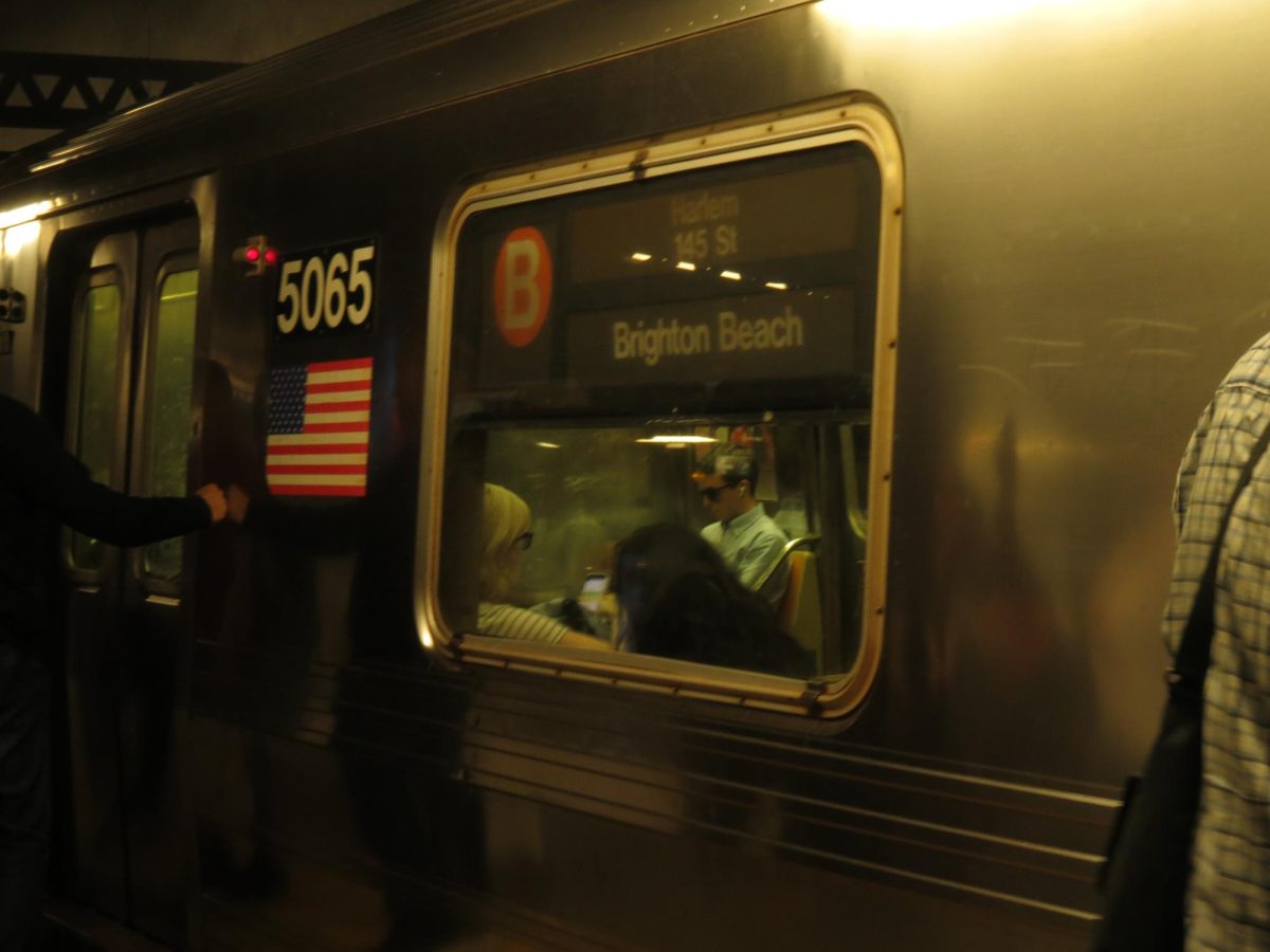 The 1, A, C, B and D trains are serviced at the 59th Street-Columbus Circle subway station.