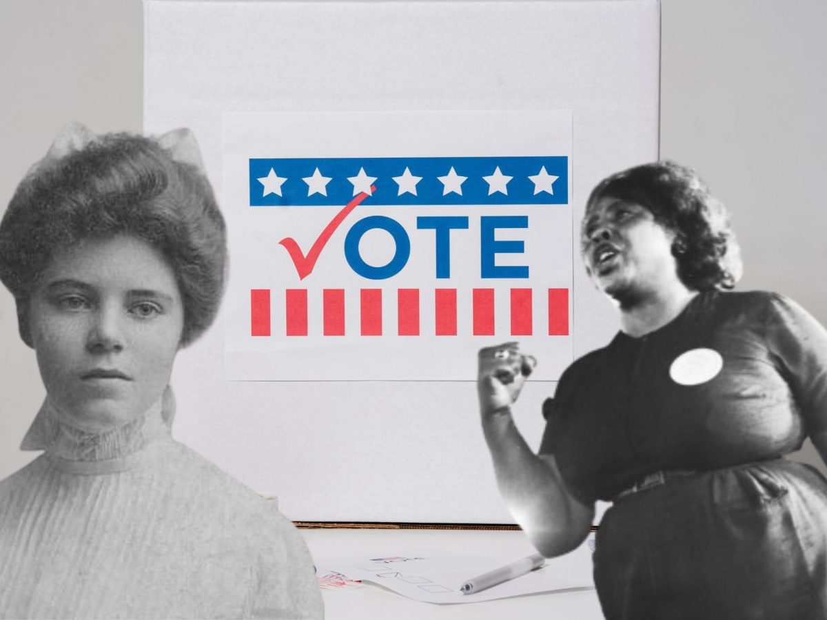 Alice Paul (pictured left) and Fannie Lou Hammer (pictured right) were prominent voting rights activists. 