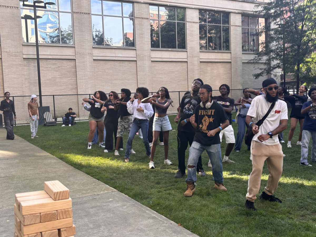 BSA held their fall cookout on McMahon Lawn.