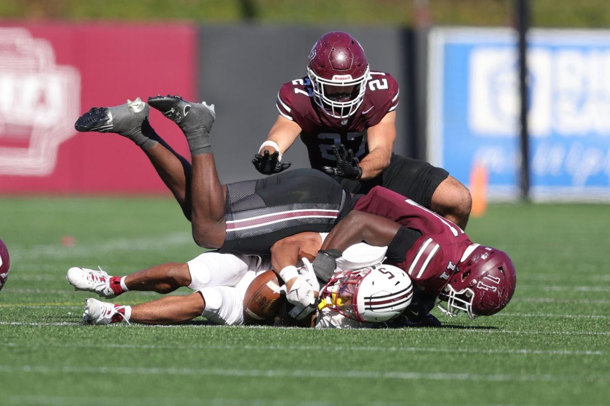 The game against Lafayette was the first Patriot League game of the season, making the Rams record 0-1 in the Patriot League.