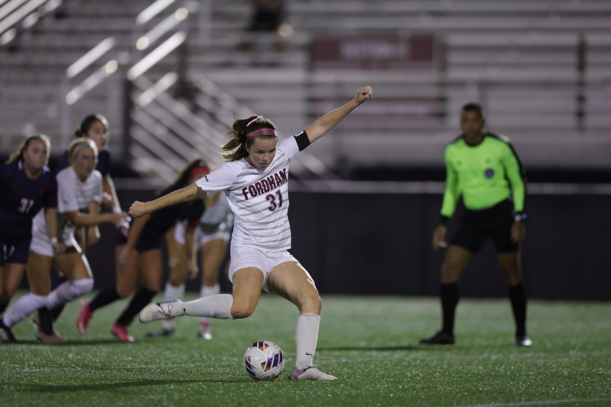 Fordham women’s soccer celebrated win against Duquesne, moving their record to 8-3-2 in the season.