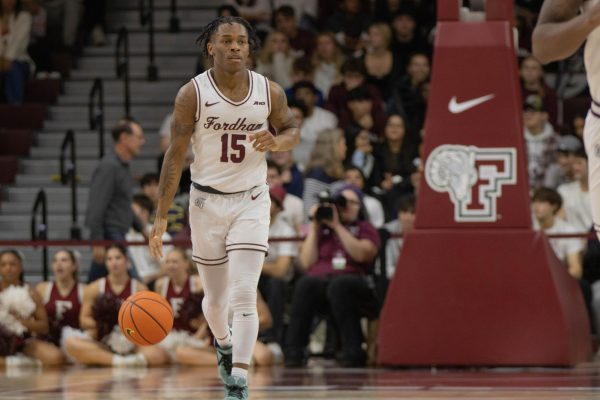 Fans watched as the men’s basketball team competed in their first home game at the historic Rose Hill Gym. Jackie Johnson III led the Rams in scoring with 23 points against the Bearcats.