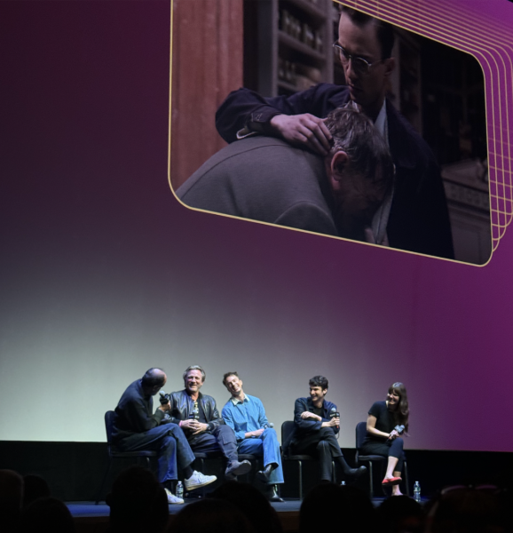 The 62nd New York Film Festival’s Q&A with Guadagnino, Craig, Starkey and Kuritzkes (left to right).