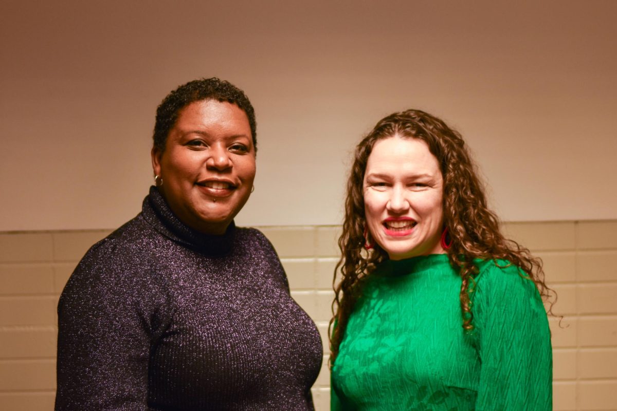 From left to right: Directors of Academic Advising Kimberly Malone and Beth Markowitz