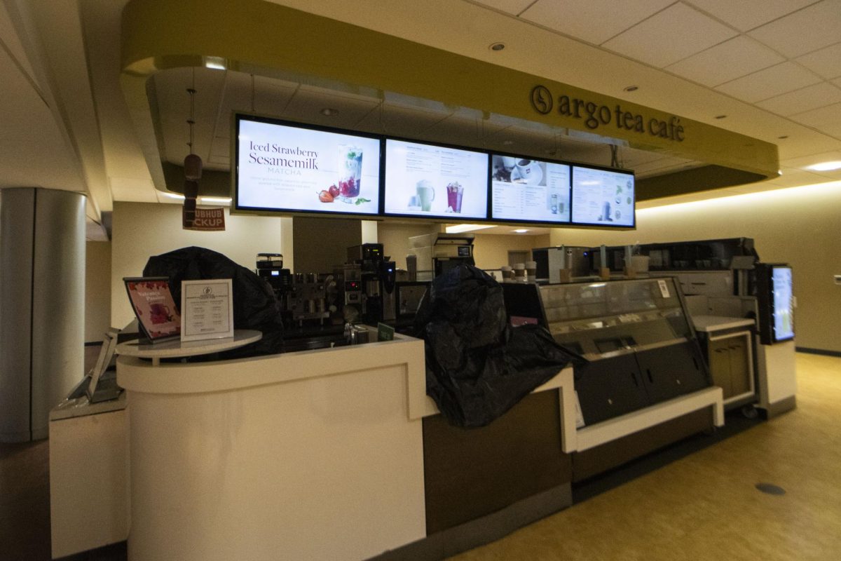 Argo Tea is a soon-to-be replaced popular dining option on campus where students can get coffee or snacks throughout their day.