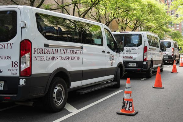 The intercampus transportation system that connects two of Fordham’s campuses is run by current and former students.