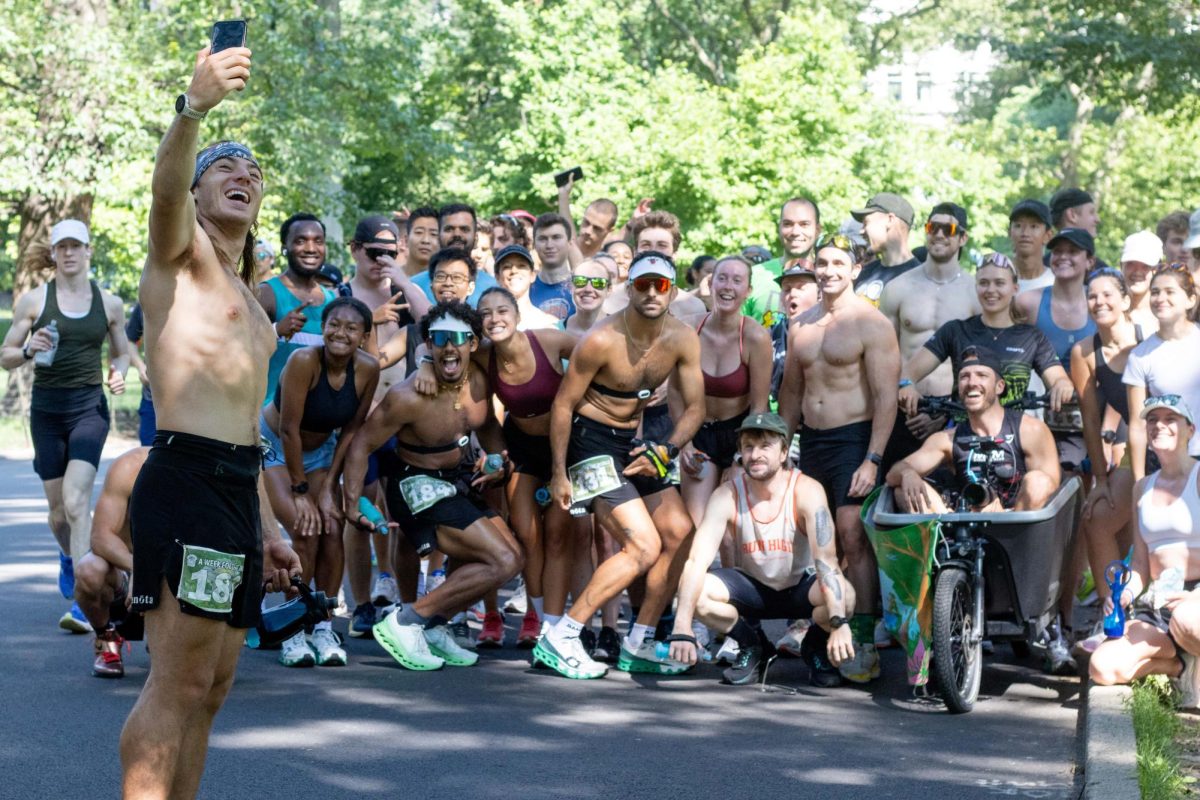 A Week for the World participants ran seven marathons in seven days to raise awareness for climate change.