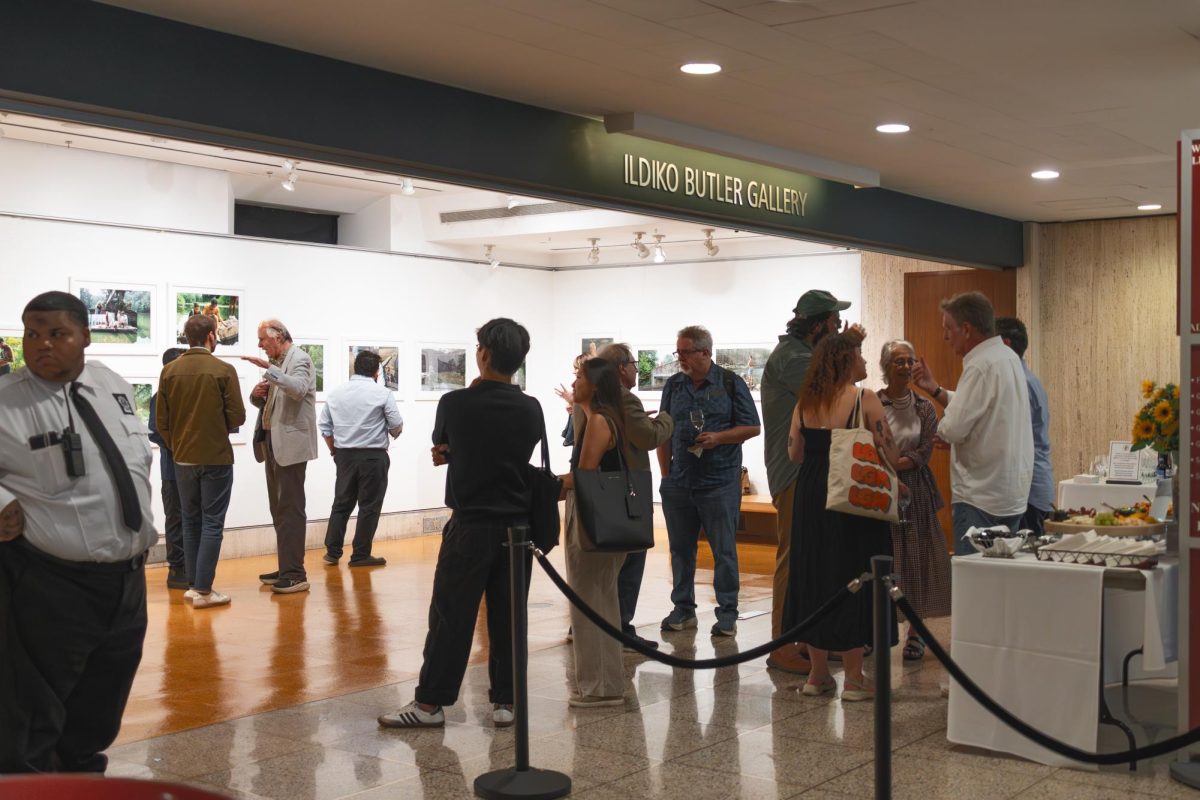 At the start of the semester, visitors flocked to the exhibition before it closed on September 8.