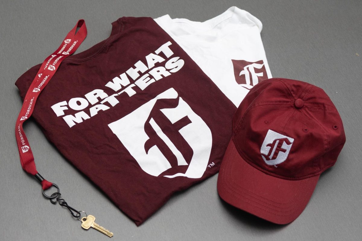 Fordham’s new logo can now be found on all merchandise sold at the bookstore.