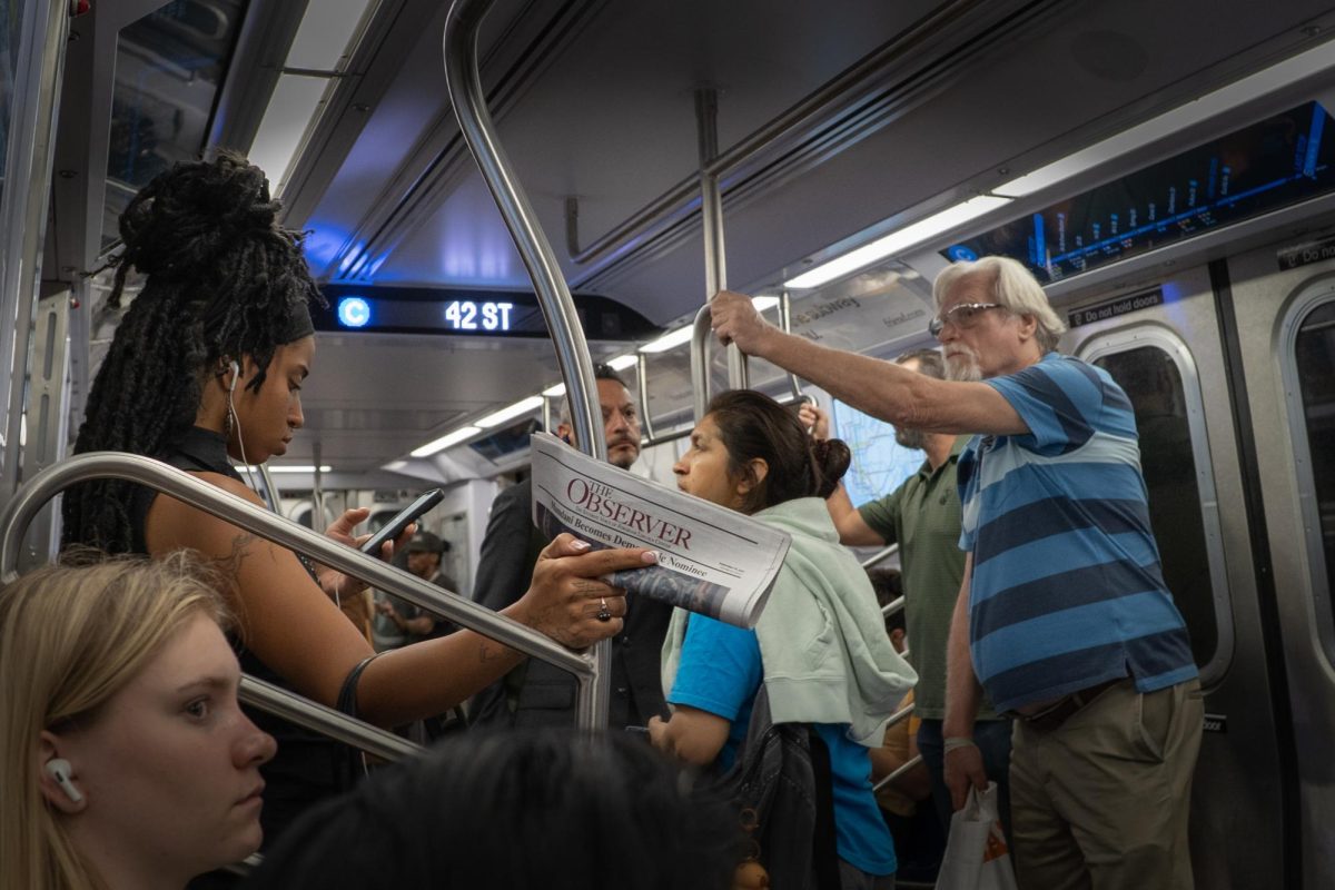 Fordham commuters wake up early each morning, many taking the subway to campus. 
