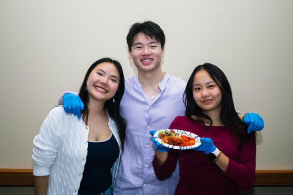 The Korean Student Association and Chinese Cultural Society E-board members organized the celebration.