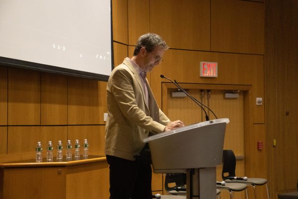 Michael Lee, director of the Curran Center for American Catholic Studies, opened the discussion by introducing the panel and emphasizing the significance of McNeill’s work.