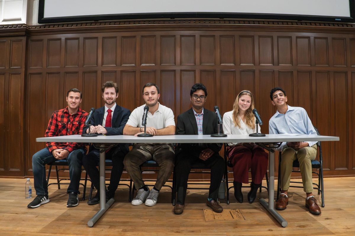 Three members from each club participated in the debate hosted by the Fordham Political Union.