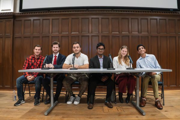 Three members from each club participated in the debate hosted by the Fordham Political Union.