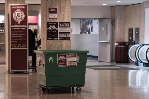 The emergency food pantries have been the impetus for Fordham administrators to pursue long-term food aid systems.