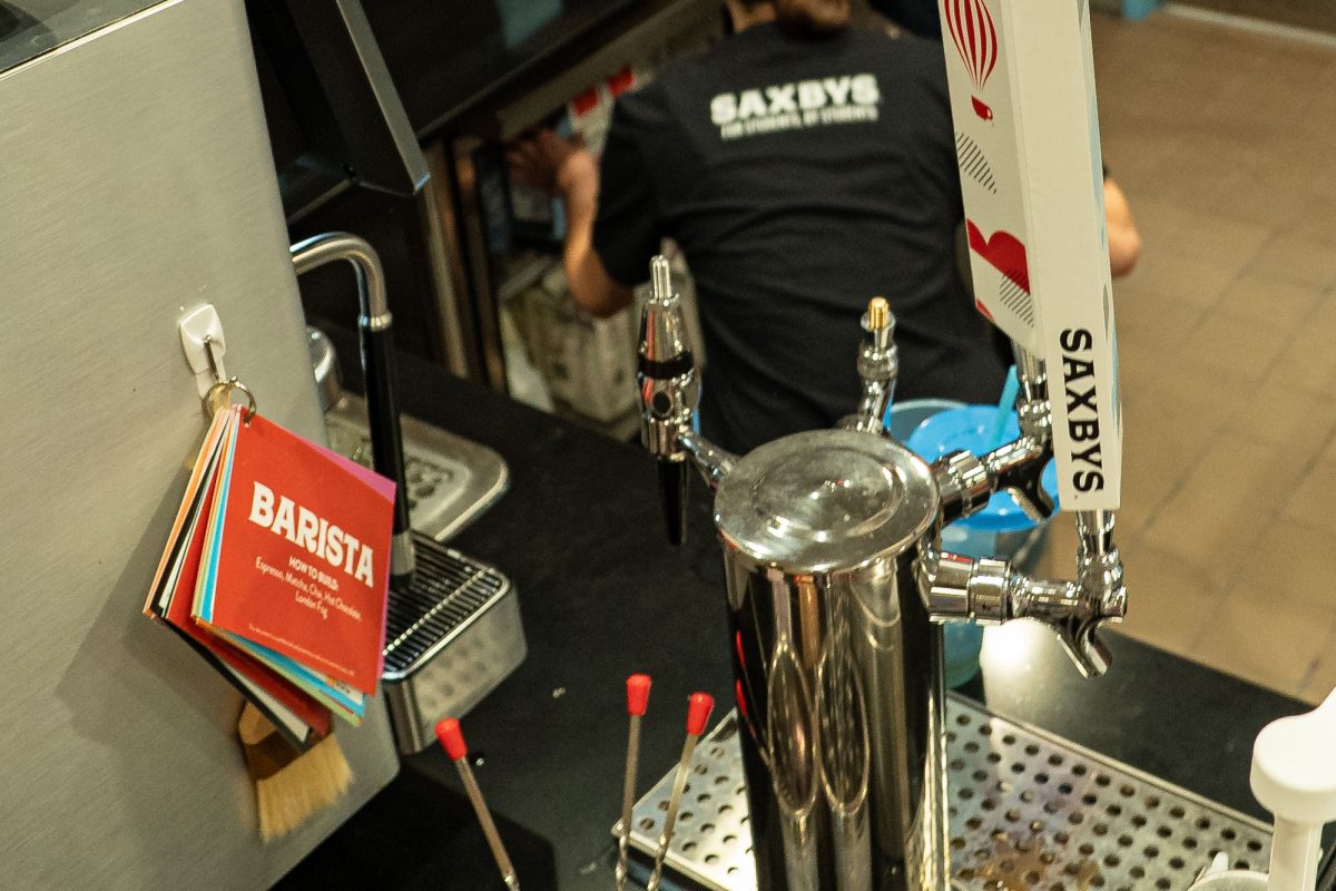 Saxbys has made some adjustments to their health and safety policies in the month since they opened. 