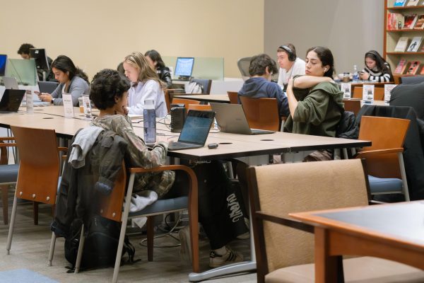 Quinn Library offers a range of resources for students, including research assistance and a writing center.