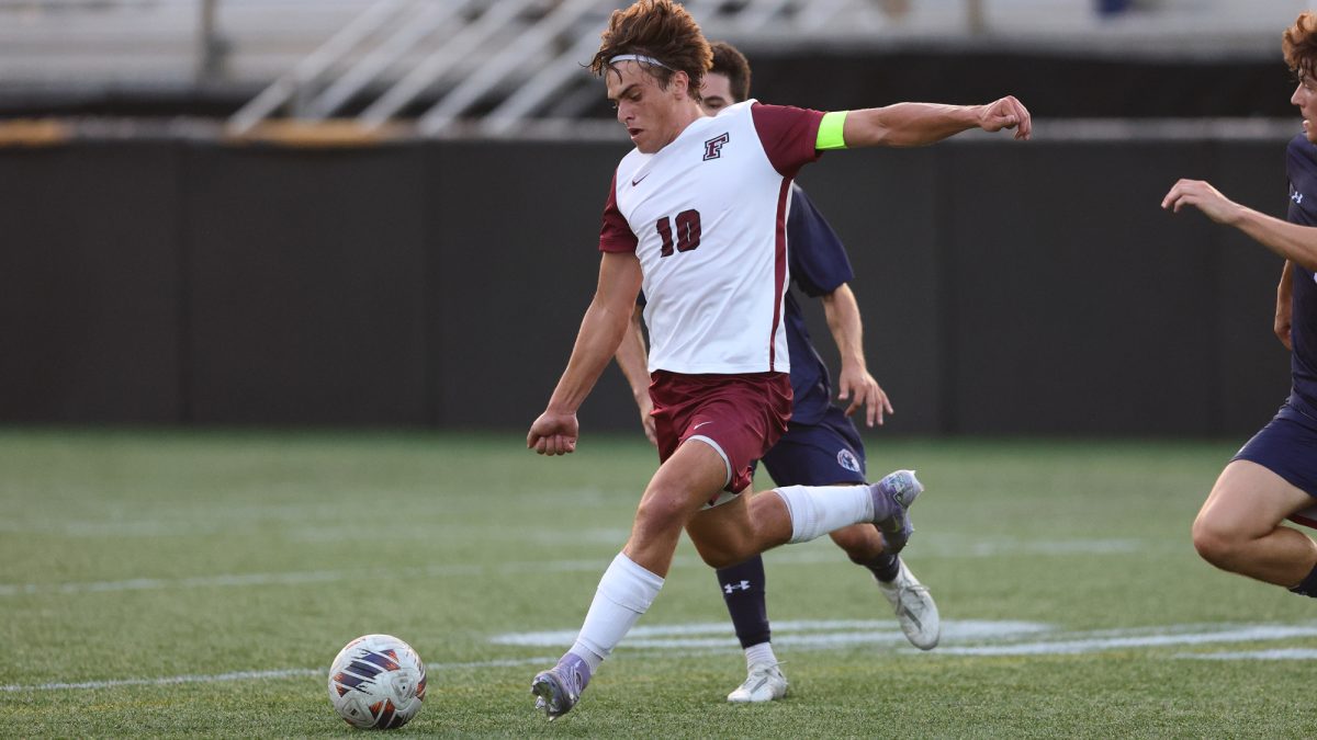 Daniel D’Ippolito, senior midfielder for the Fordham men’s soccer team appeared in 69 games over the course of his career.